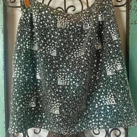 lol Andrea Polizzi Rex Lester sequin light end circle skirt. Very fun! - Picture 1 of 9